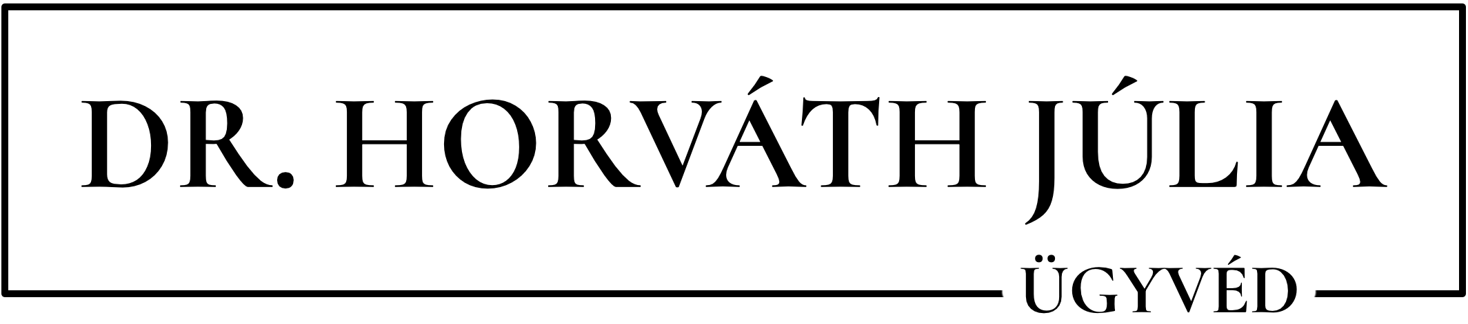 Dr. Horváth Júlia Logo | drhorvathjulia.hu